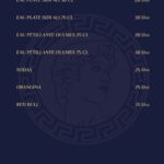 menu le beaubourg restaurant a casablanca 6