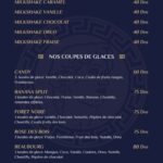 menu le beaubourg restaurant a casablanca 9