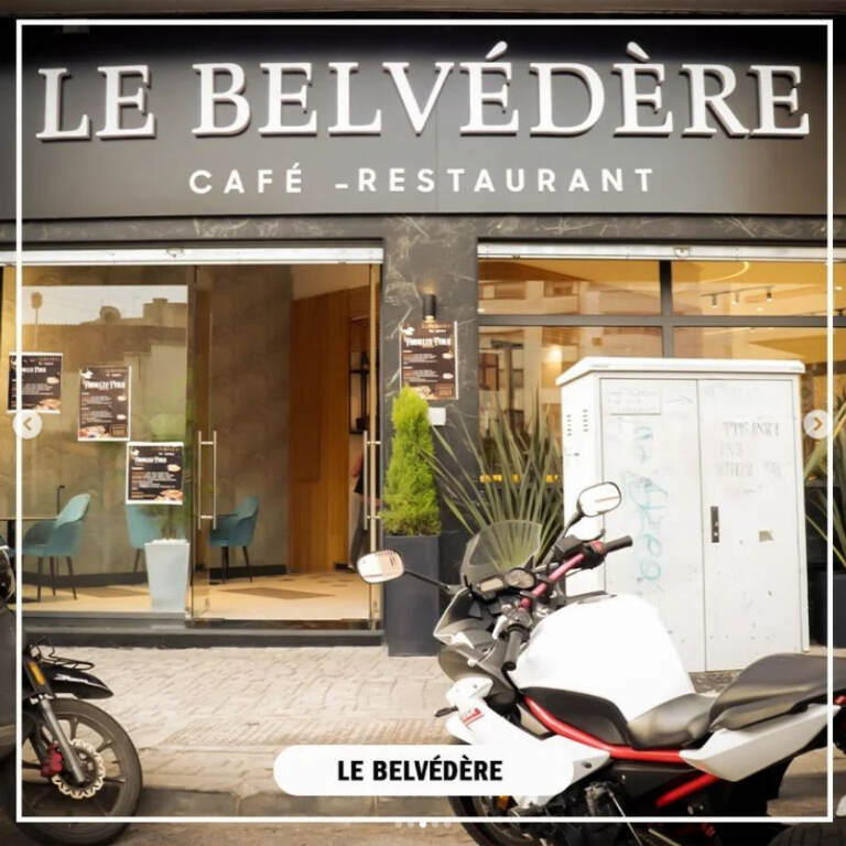 Menu Le Belvédère Casablanca August 2023 265810-802700