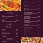 menu le passage cafe restaurant a marrakech 8