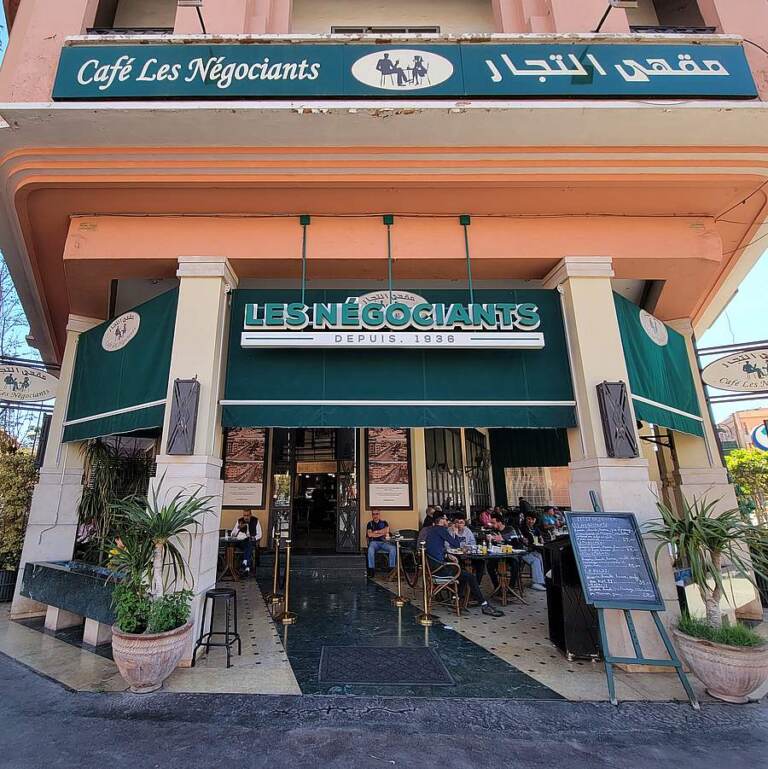 Menu Café Les Négociants Marrakech February 2024 161723-735800
