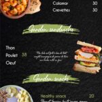 menu little garden restaurant a casablanca 1
