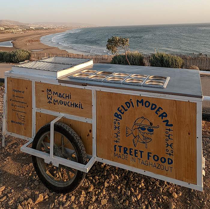 Menu Machi Mouchkil - Street Food Taghazout Agadir August 2023 522521-814300