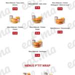 Menu McDonald's  July 2023 523400-524900