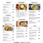 menu osowa restaurant casablanca 1