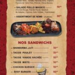 menu pollo magico restaurant a tanger 7
