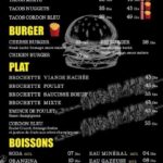 menu ptit coin food casablanca