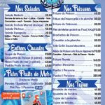 menu relais burger salé