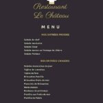 menu restaurant le chateau meknes (1)