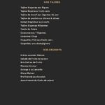 menu restaurant le chateau meknes (1)