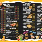 menu slice pizza restaurant marrakech