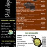 menu snack le bodej marrakech 1