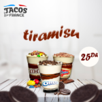 menu tacos de france