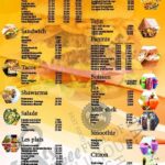 menu tasty smell safi