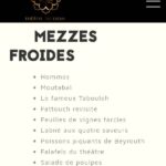 menu theatre du Liban casablanca (1)