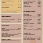 menu villa my pearl a rabat agdal 1