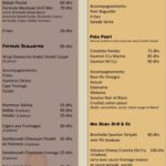 menu villa my pearl a rabat agdal 5