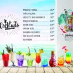 menu vintage tanger