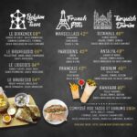 menu vintage tanger