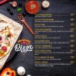 menu vintage tanger