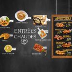 menu vintage tanger