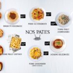 menu vintage tanger