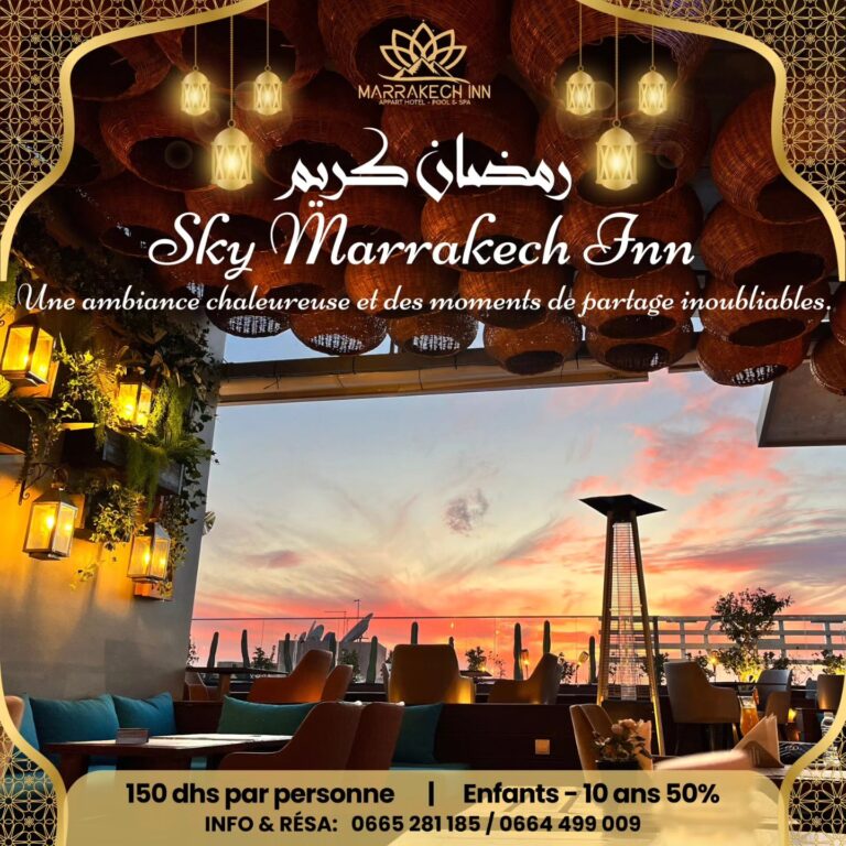 Menu Marrakech INN  March 2024 250001-909500