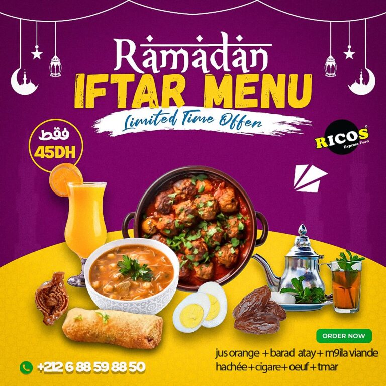 Menu RICOS  March 2024 460001-262400