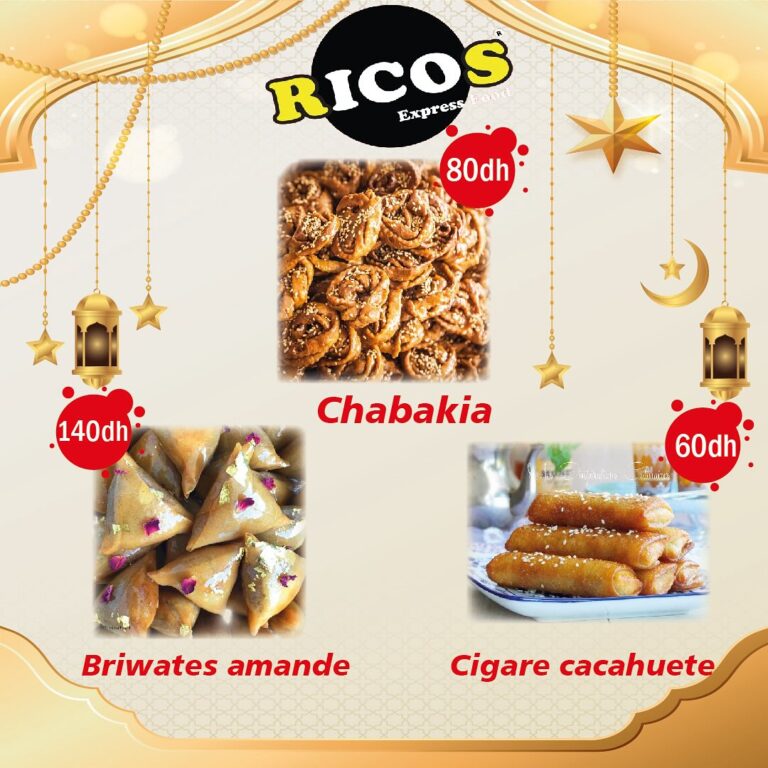 Menu RICOS  March 2024 470001-617700