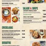 rancheros menu restaurant mexicain a agadir 1