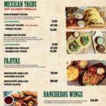 rancheros menu restaurant mexicain a agadir 3