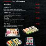 tori sushi menu agadir restaurant 1