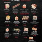 tori sushi menu agadir restaurant 7