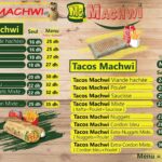 Machwi Casablanca Menu Restaurant